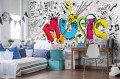 Fototapeta młodzieżowa GRAFFITI napisy