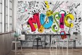 Fototapeta młodzieżowa GRAFFITI napisy