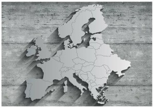 Fototapeta młodzieżowa mapa świata