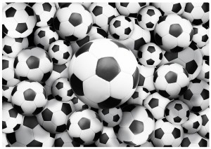 Fototapeta boisko piłka piłki fototapety