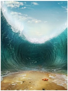 Fototapeta morze fale niebo fototapety