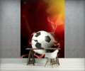 Fototapeta 3D piłka nożna piłki fototapety