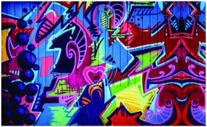 Fototapeta graffiti napisy fototapety