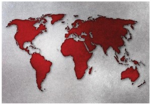 Fototapeta mapa świata fototapety