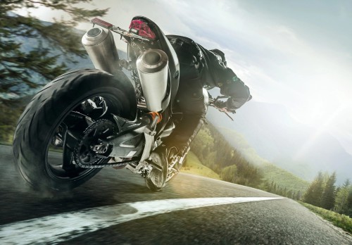 Fototapeta MOTOCYKL ścigacz MOTOR