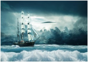 Fototapeta morze żaglowiec statek tapeta