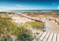 Fototapeta plaża widok niebo RELAKS morze ocean ZACHÓD SŁOŃCA