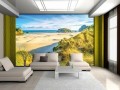 Fototapeta plaża piasek morze wydmy