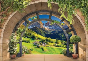 FOTOTAPETA na flizelinie LAS góry SUPER EFEKT 3D + klej gratis