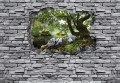 Fototapeta MUR las jezioro efekt 3D