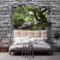 Fototapeta MUR las jezioro efekt 3D