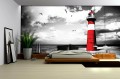 Fototapeta latarnia morska morze plaża