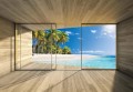 FOTOTAPETA na flizelinie plaża morze SUPER EFEKT 3D + klej gratis