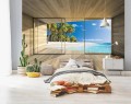 FOTOTAPETA na flizelinie plaża morze SUPER EFEKT 3D + klej gratis