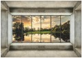 Fototapeta widok za okna lasy fototapety
