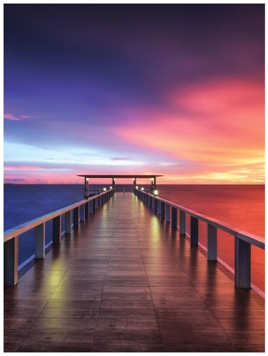 Fototapeta pomost morze niebo fototapety
