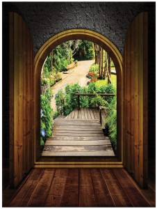 Fototapeta 3d uliczka uliczki fototapety