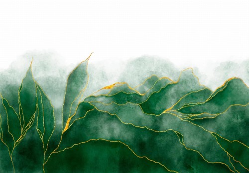 Fototapeta LIŚCIE kwiaty MONSTERA listki