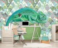 Fototapeta zwierzęta kameleon fototapety