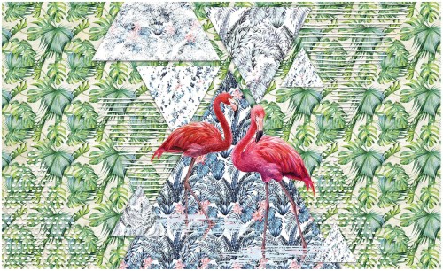 Fototapeta zwierzęta flamingi fototapety