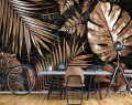 Fototapeta LIŚCIE kwiaty MONSTERA listki