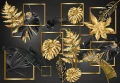 Fototapeta LIŚCIE kwiaty MONSTERA listki