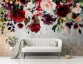 Fototapeta efekt 3D LIŚCIE kwiaty palmy