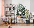 Fototapeta 3D liście monstera palmy