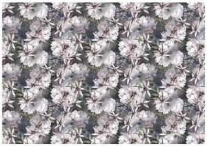 Fototapeta 3D kwiaty piwonie róże rośliny