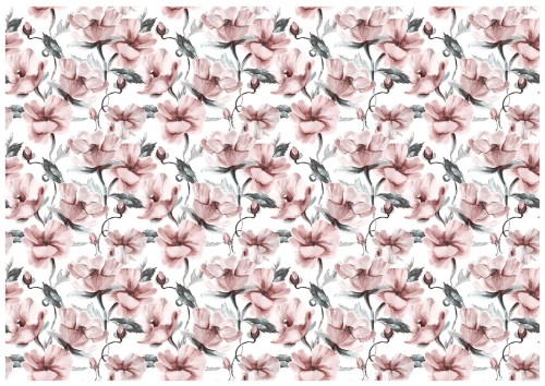Fototapeta 3D kwiaty piwonie róże rośliny