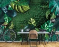 Fototapeta LIŚCIE kwiaty MONSTERA listki