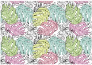 Fototapeta liście monstera fototapety
