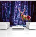 Fototapeta jeleń las fototapety na ścianę