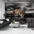 FOTOTAPETA kot LEW tygrys koty KLEJ GRATIS MURAL na flizelinie