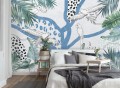 Fototapeta PAPUGI ptaki PAPUGA ptak MURAL na flizelinie + KLEJ