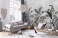 Fototapeta LIŚCIE kwiaty MONSTERA palmy