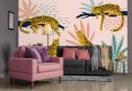 FOTOTAPETA kot LEW tygrys koty KLEJ GRATIS MURAL na flizelinie