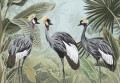 Fototapeta ŻURAWIE ptaki ŻURAW natura MURAL na flizelinie + KLEJ