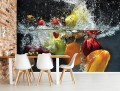Fototapeta owoce warzywa do kuchni