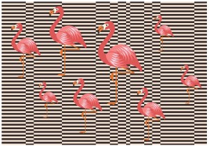 Fototapeta zwierzęta flamingi fototapety