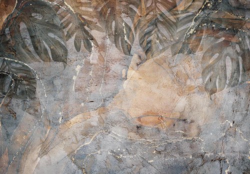 Fototapeta LIŚCIE kwiaty MONSTERA listki