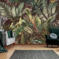 Fototapeta LIŚCIE kwiaty MONSTERA listki