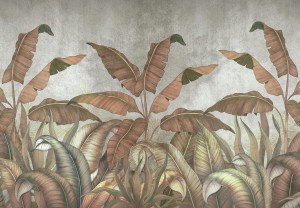 Fototapeta LIŚCIE kwiaty MONSTERA palmy