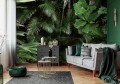 Fototapeta LIŚCIE kwiaty MONSTERA listki