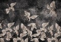 Fototapeta ŻURAWIE ptaki ŻURAW natura MURAL na flizelinie + KLEJ