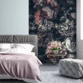 Fototapeta kwiaty peonie styl retro
