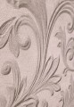 Tapeta na ścianę imitacja skóry z motywem eleganckiego ornamentu