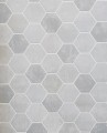 Tapeta ścienna nowoczesna geometria 3D metaliczna z szarością
