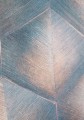 Tapeta ścienna 3D w odcieniach zieleni i złota geometryczna