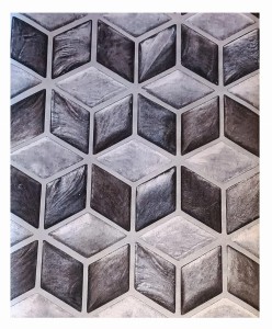 Tapeta na ścianę w geometryczne wzory efektowna